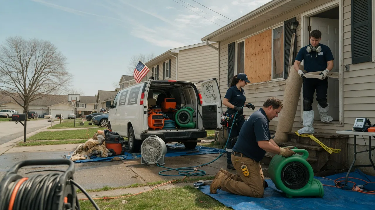 Water Damage Restoration in Baker, LA near me